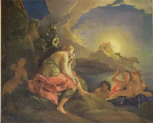 Clytie trasformata in un girasole, 1688